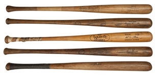 Hall of Famer Store Model Bat Collection (5)   